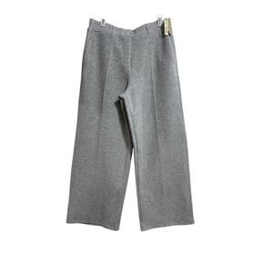 OGL Wide Leg Joggers, Heather Gray, Sz Large